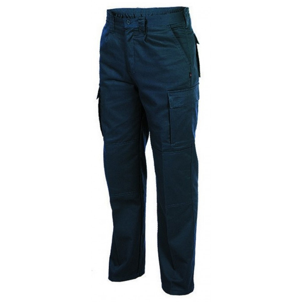 Pantalon campana azul marino cheap