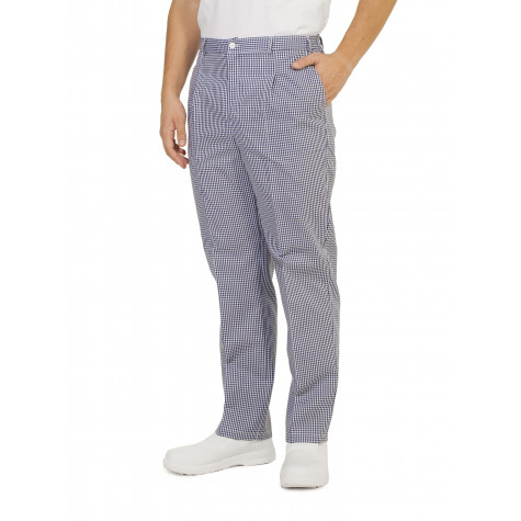 Comprar Pantalón de cocina a cuadros online - Tienda Uniformes cocinero  Madrid Pantalones 36.-68. 36. Color Cuadros Azules