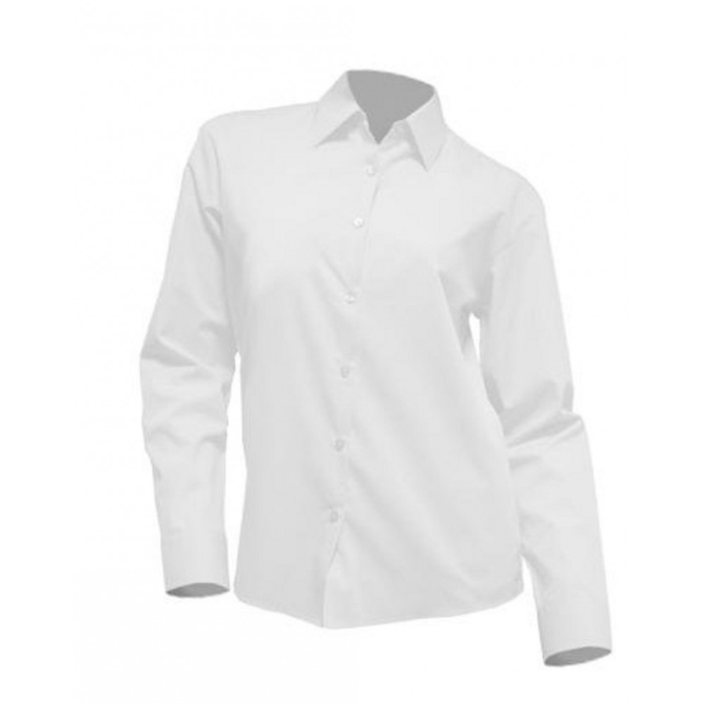 Diariamente Discriminar planes Camisa blanca de manga larga para mujer | Prendas de calidad Confex