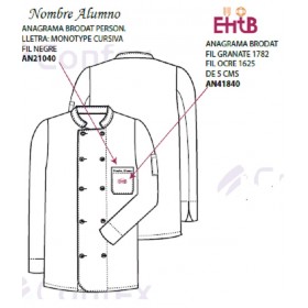 Chaqueta Cocina blanca M/L...