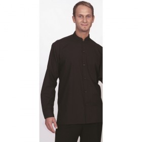 Camisa Bali M/L negra -...