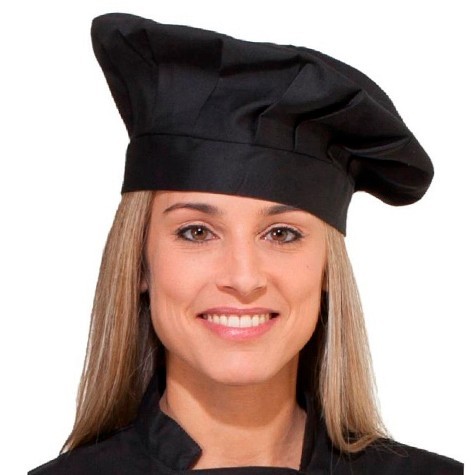 Gorro cocinero tejano. Gorros y vestuario moderno para cocineros.